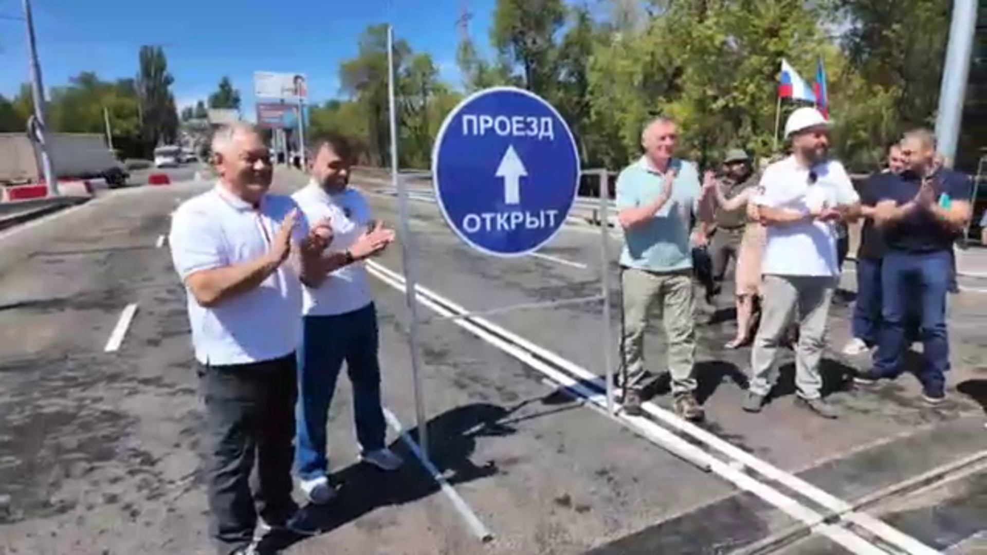 Капремонт четырехполосного моста через реку Грузскую в Макеевке завершили на три месяца раньше срока