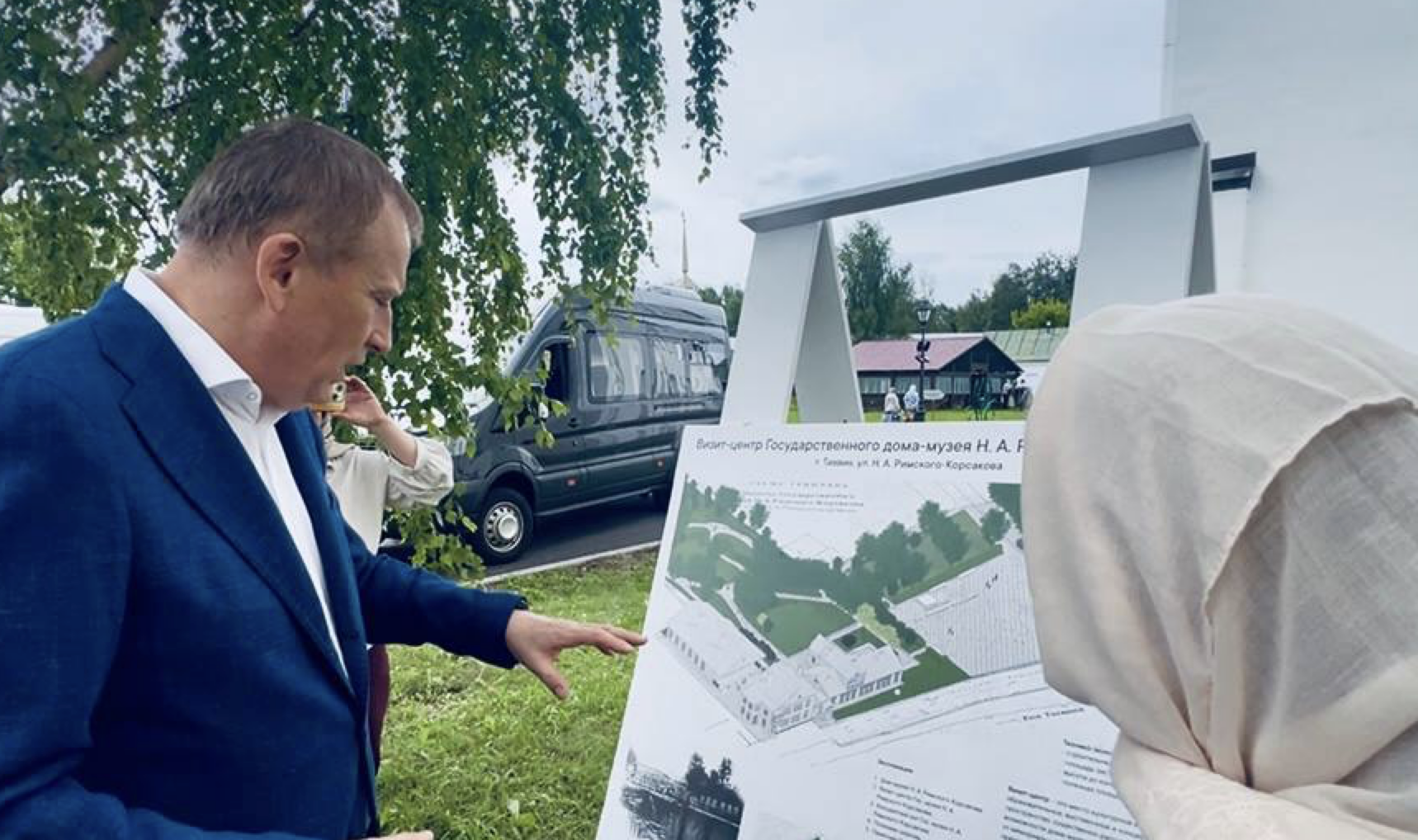 Тихвин получит новую культурную площадку рядом с домом-музеем Римского-Корсакова