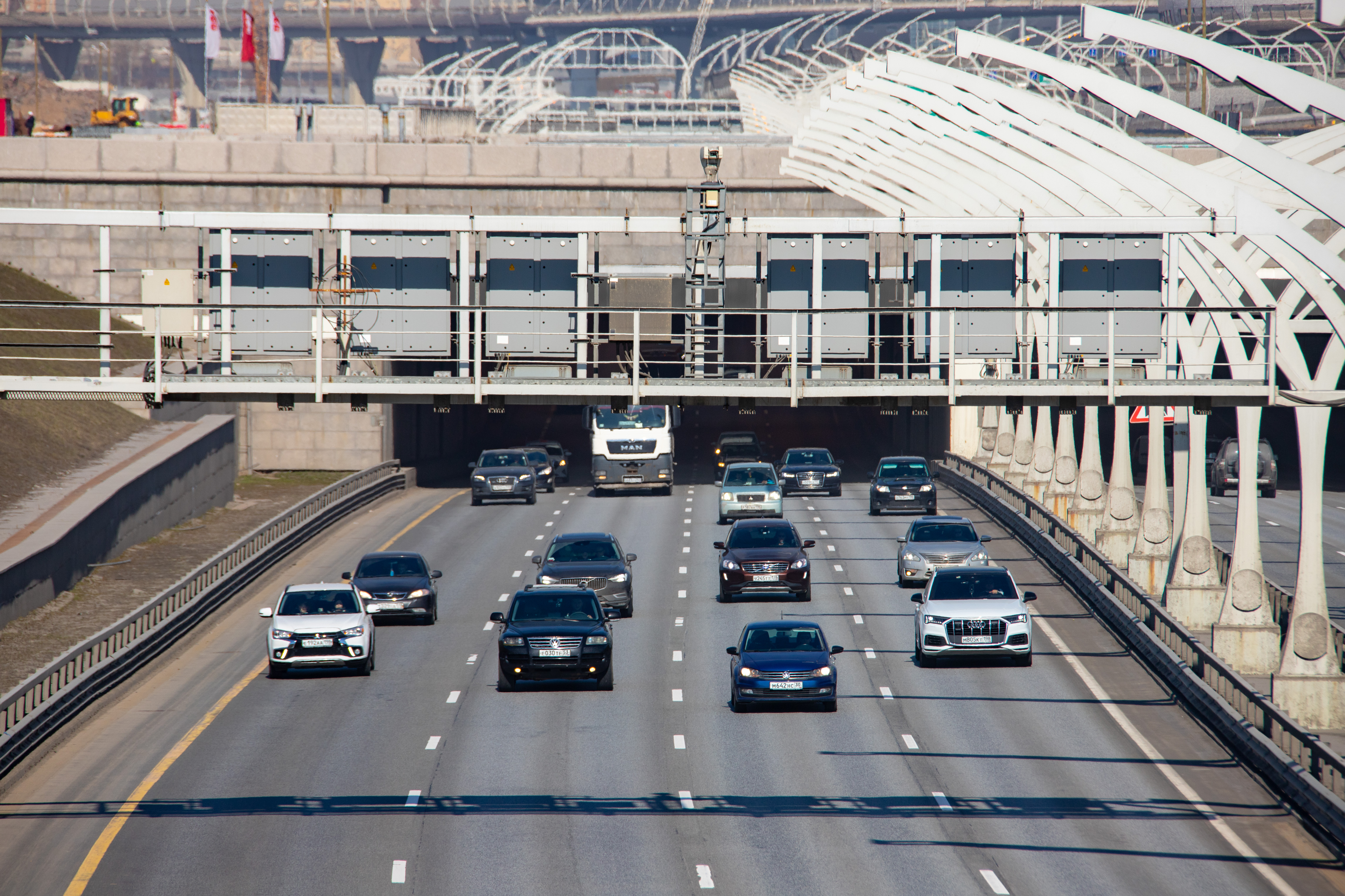 Дневной развод мостов в Петербурге сделает бесплатным проезд по ЗСД