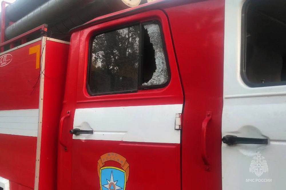 Пожарных в Донецке атаковал дрон