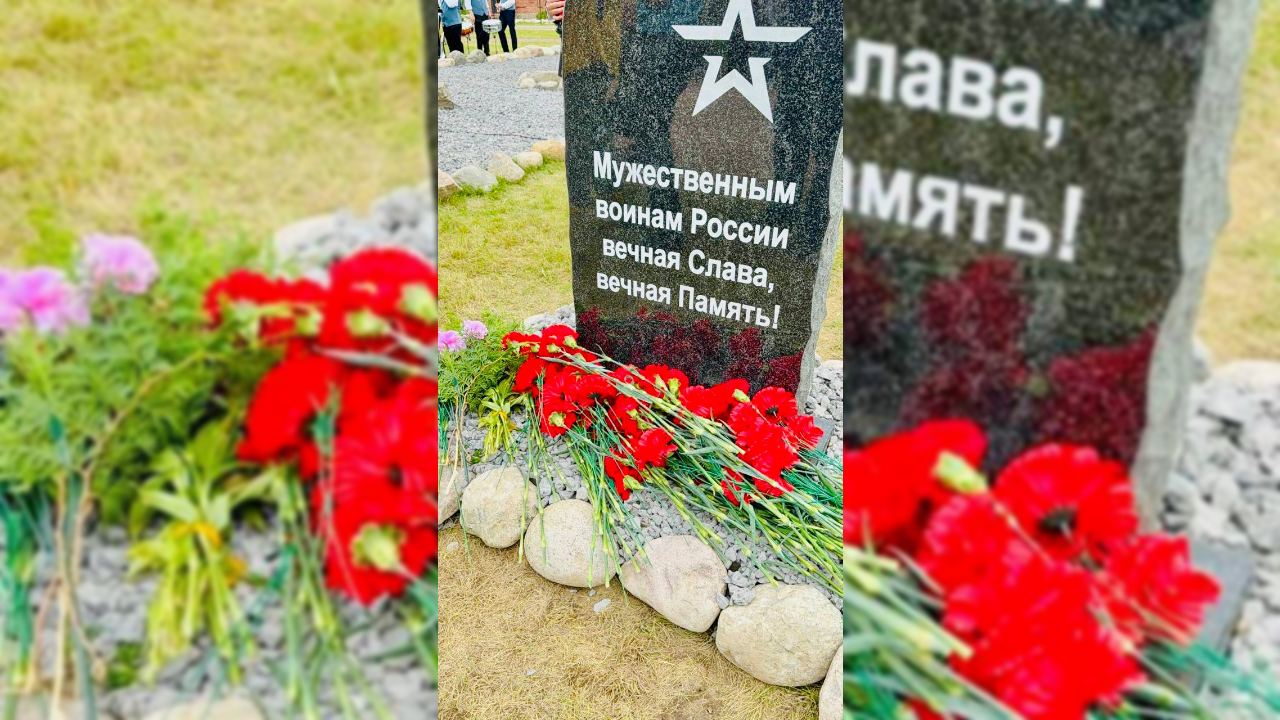 Народный памятник участникам СВО открыли в Тихвинском районе