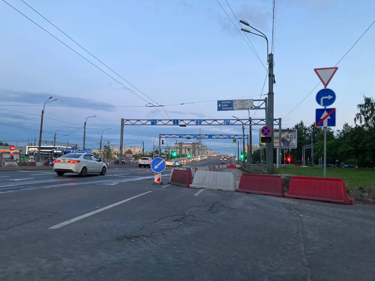 Проспект Косыгина и Колтушский путепровод снова открылись после ремонта