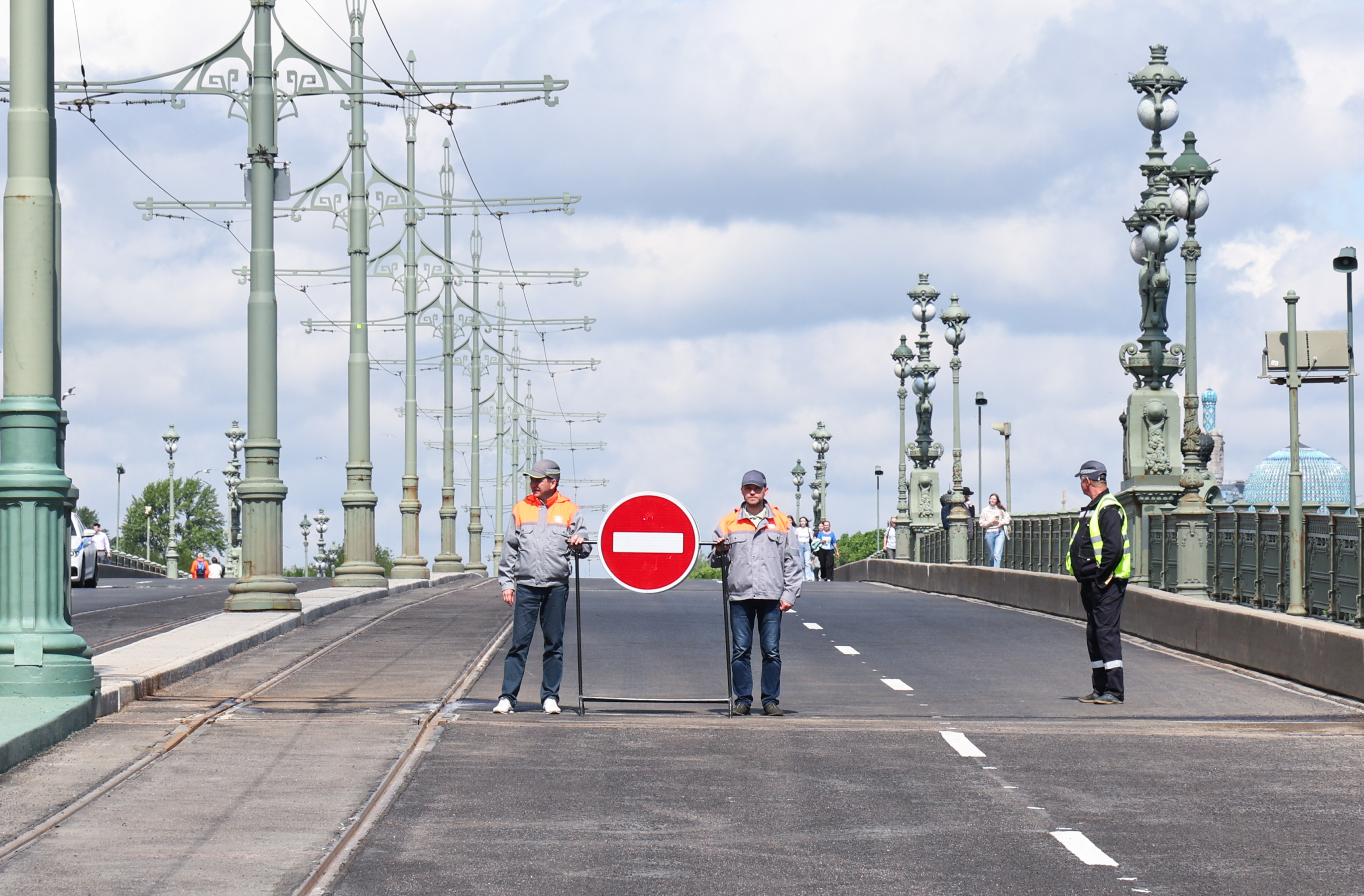Благовещенский мост начнут ремонтировать с понедельника