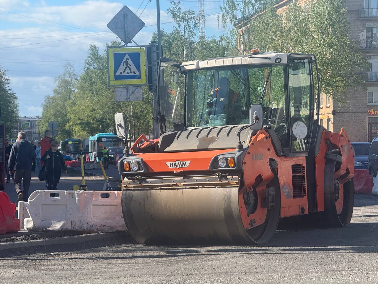 Более 4 км дороги отремонтировали во Всеволожском районе