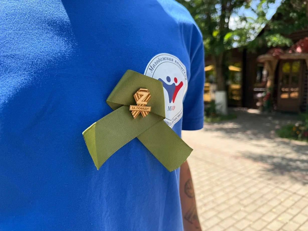 Молодежь в Херсонской области организовала акцию «За Победу»