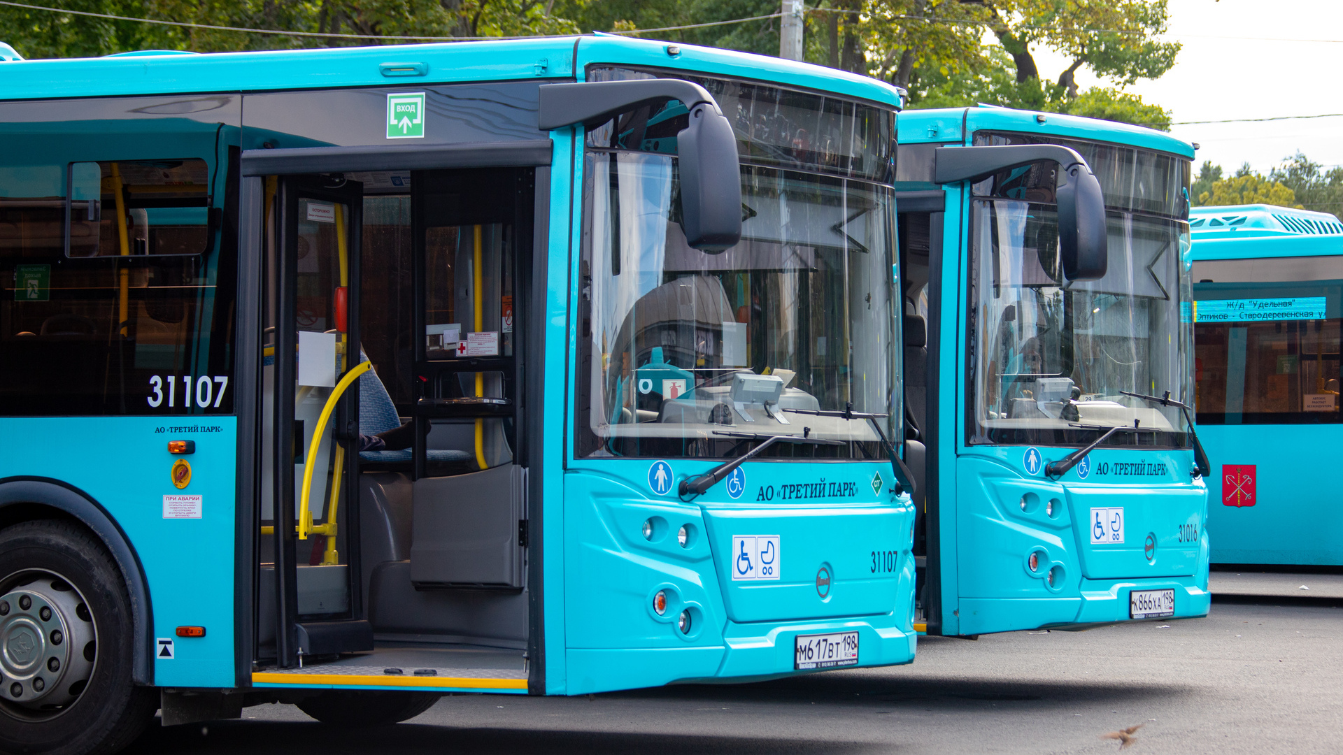 Два новых автобуса запустят в Ломоносовском районе Ленобласти с 1 августа