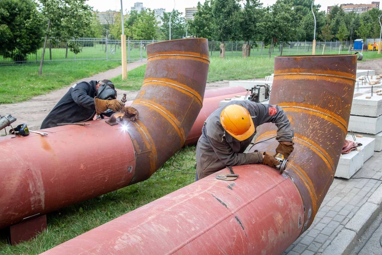 Реконструкцию теплосети в Московском районе Петербурга завершат в 2029 году