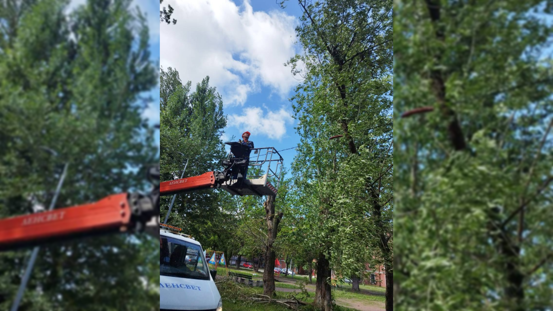 Систему наружного освещения в Петербурге ускоренно восстановили после шторма благодаря современным технологиям