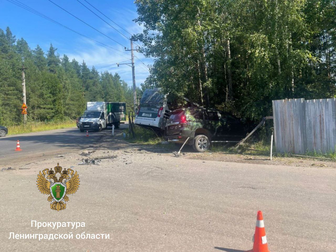 По факту ДТП на Южном шоссе во Всеволожске возбудили уголовное дело