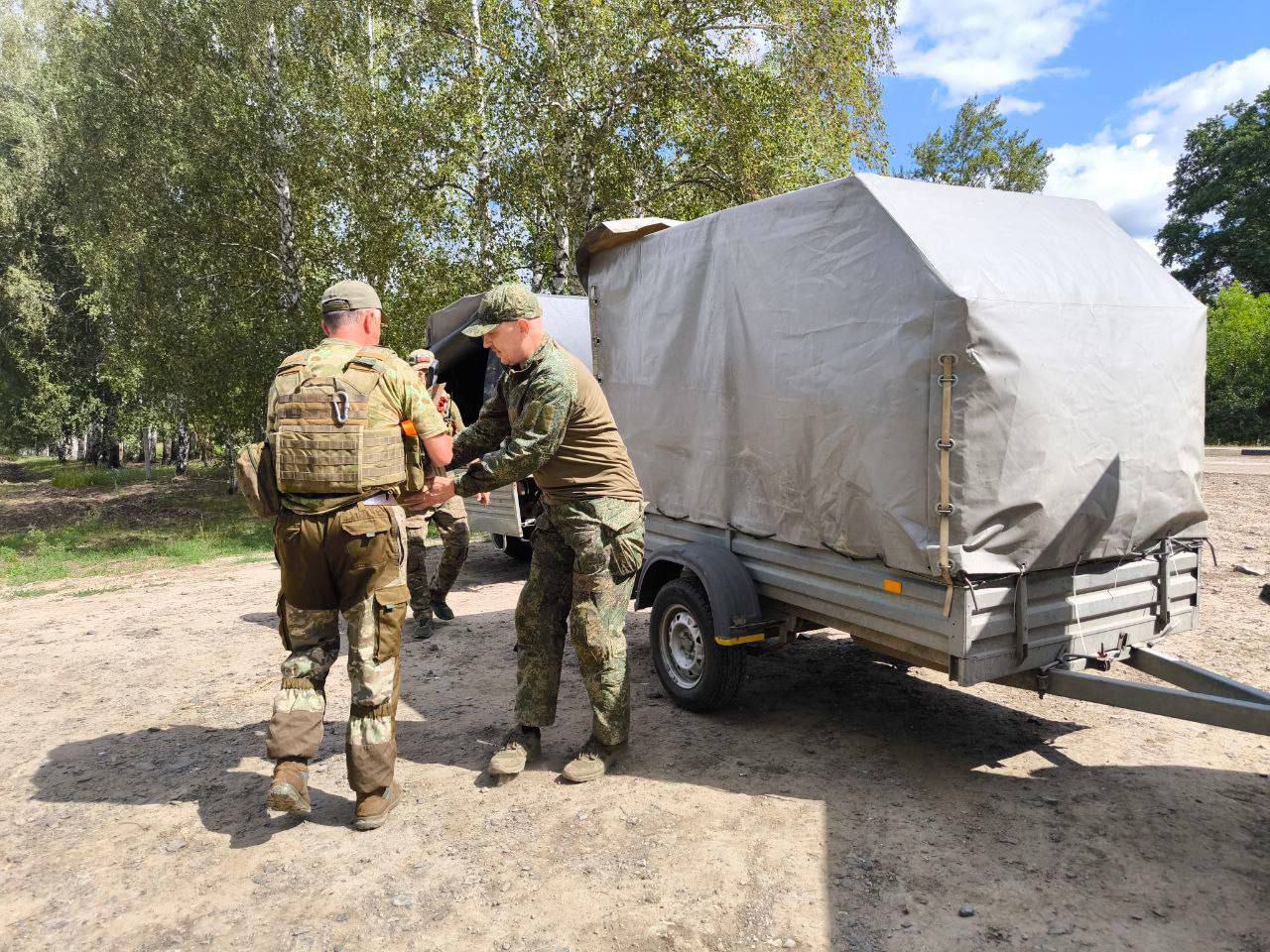 Масксети с чемпионата по пахоте передали бойцам СВО