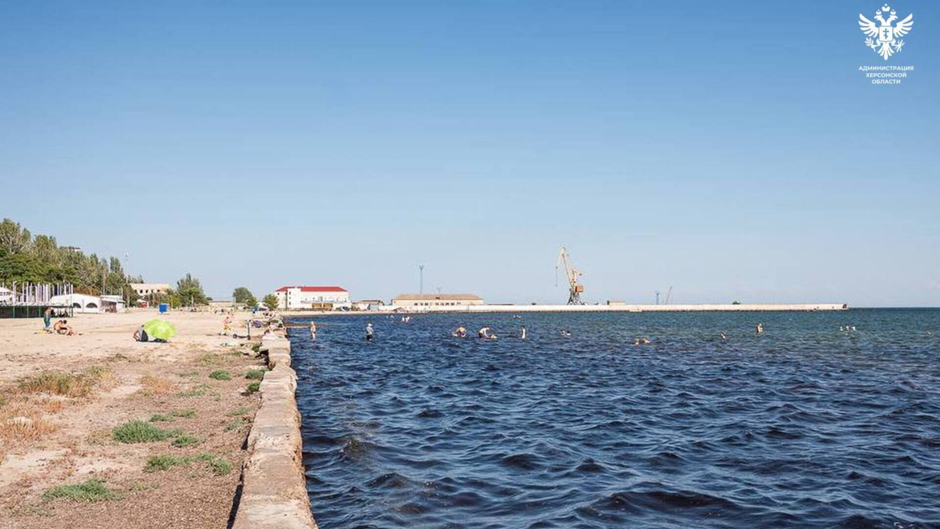 Пляж в Скадовске приведут в порядок по поручению главы Херсонской области Владимира Сальдо