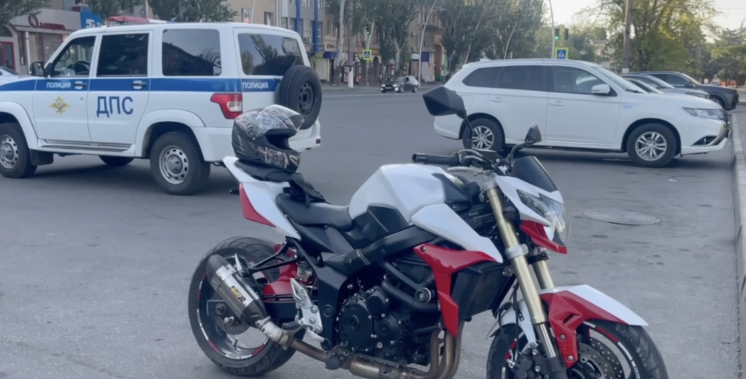 Полиция выявила подделку документов на мотоцикл Suzuki GSR750 в Мелитополе