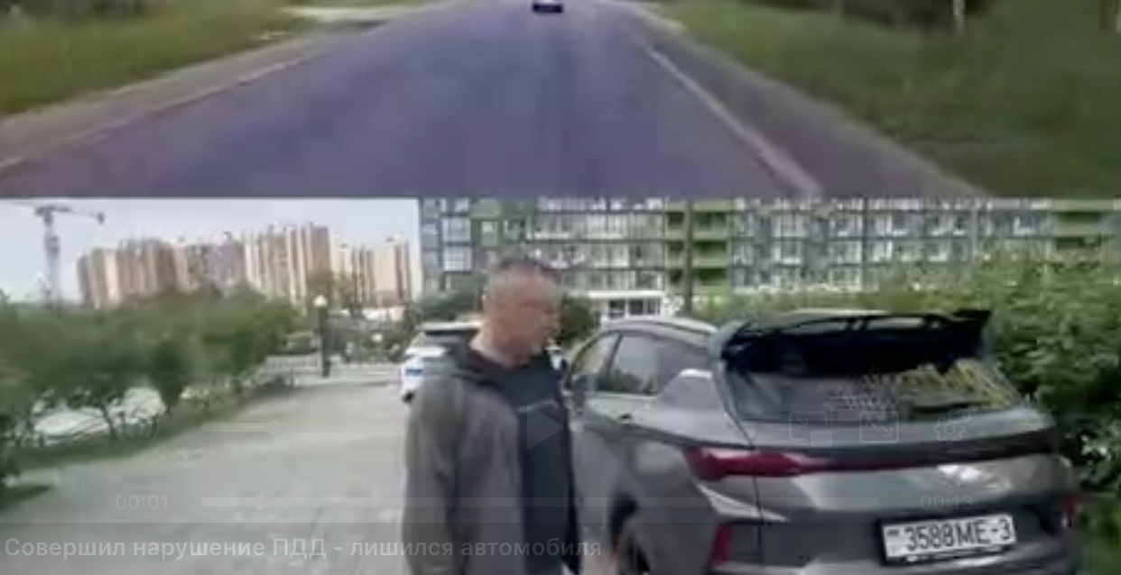 ГИБДД Петербурга изъяла автомобиль у нарушителя ПДД с иностранными номерами