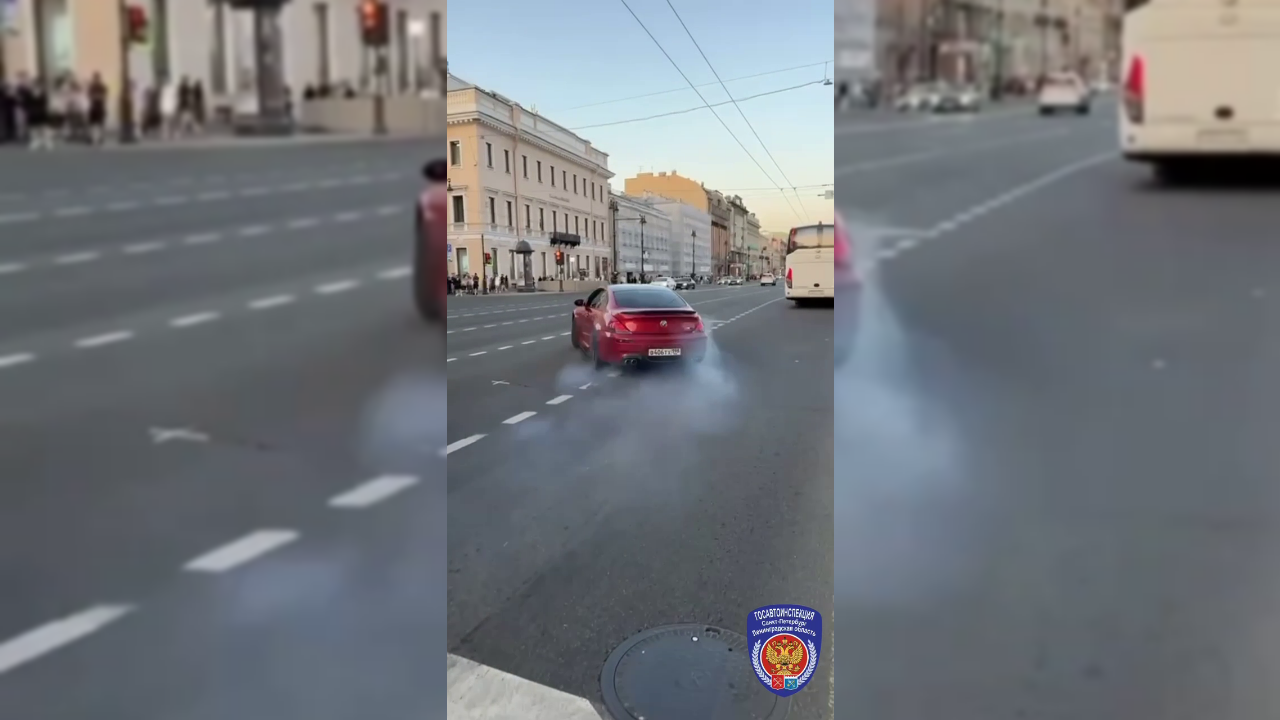 Петербургского дрифтера оштрафовали за пьяную езду и нарушение правил стоянки